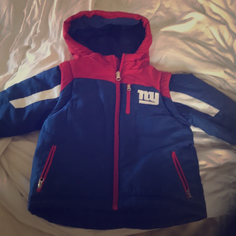 JACKET- Official NFL Team apparel. Convertible